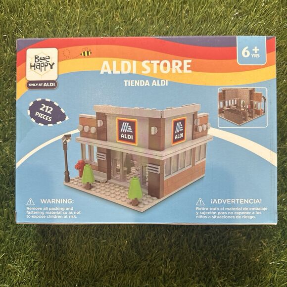 LEGO Other - Bee Happy ALDI LEGO Store Set Aldi Finds Building Bricks RARE 212 Piece